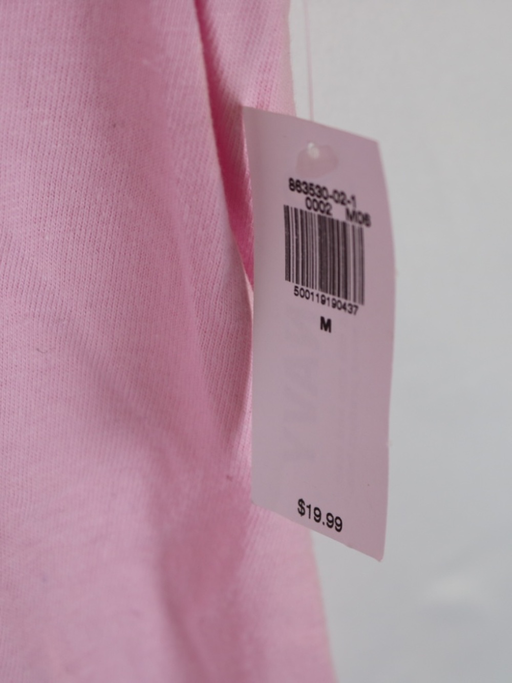Old Navy Light Pink Short-Sleeve Crew Tee - Picture 2 of 4
